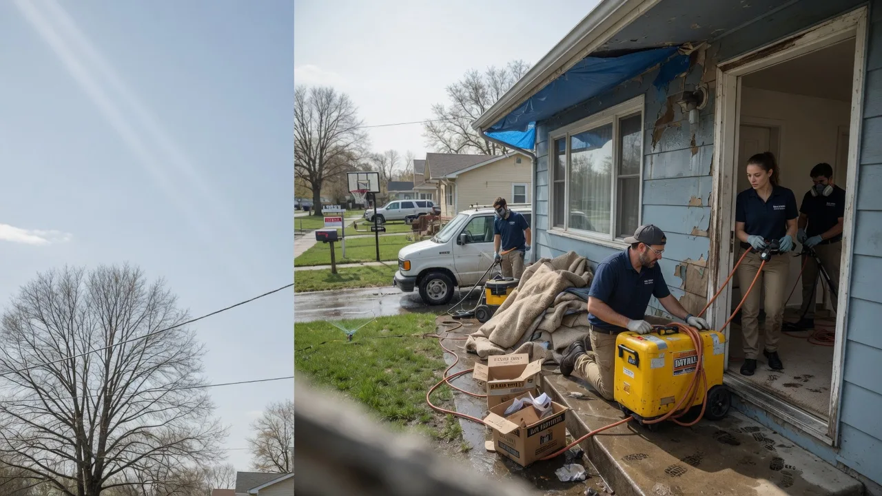 Basement Flood Cleanup in Philip, SD near me